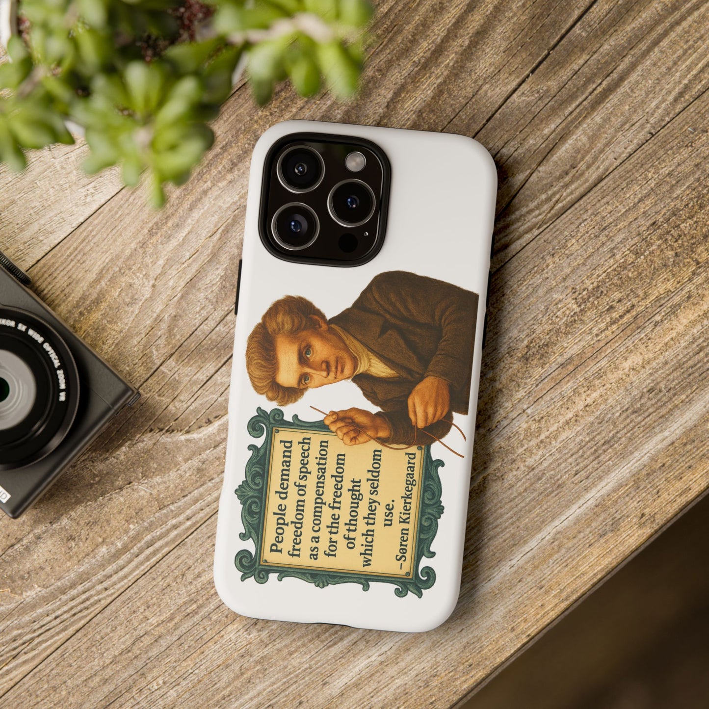 Kierkegaard Phone Case