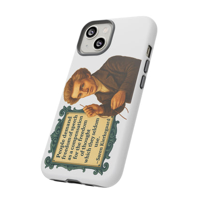 Kierkegaard Phone Case