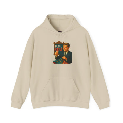 Democrat Sweatshirt - Unisex Cozy Hoodie, Inspirational Gift, Everyday Style, Casual Wear, Art Design