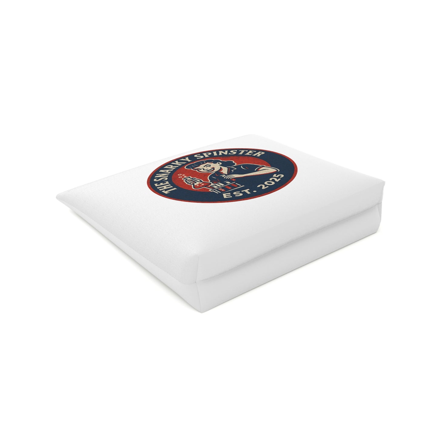 BioChem Snarky Spinster Cosmetic Bag - Fun Makeup Pouch for Artsy Women, Gift for Friends, Travel Organizer, Birthday Present, Holiday Essentials