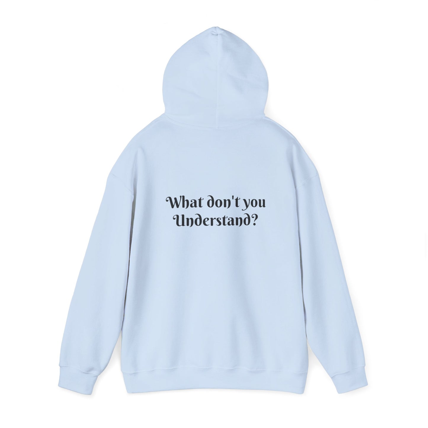 JC Frustrated Sweatshirt - Unisex Cozy Hoodie, Inspirational Gift, Everyday Style, Casual Wear, Art Design