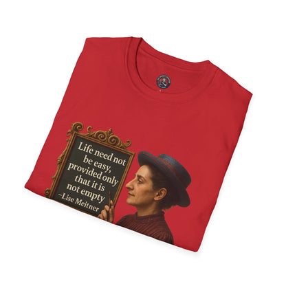 Unisex Softstyle T-Shirt - Lise Meitner, Inspirational Tee, Gift for Activists, Comfortable Everyday Wear, Perfect for Celebrations