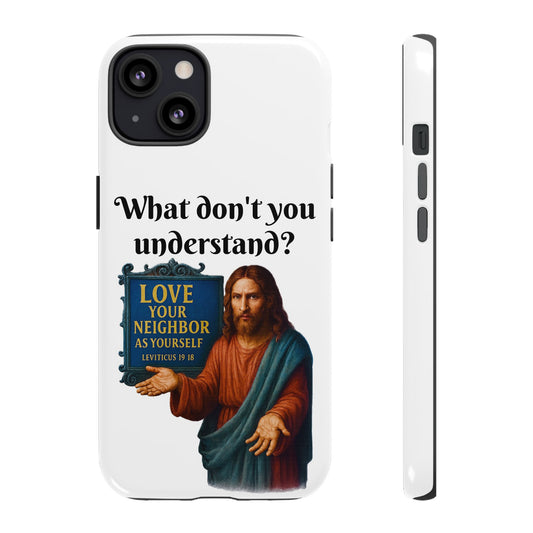 JC Frustrated Phone Case, Let Freedom Ring, American Pride Accessories, Gift for Veterans, 4th of July Decoration, Flag Lover's Case