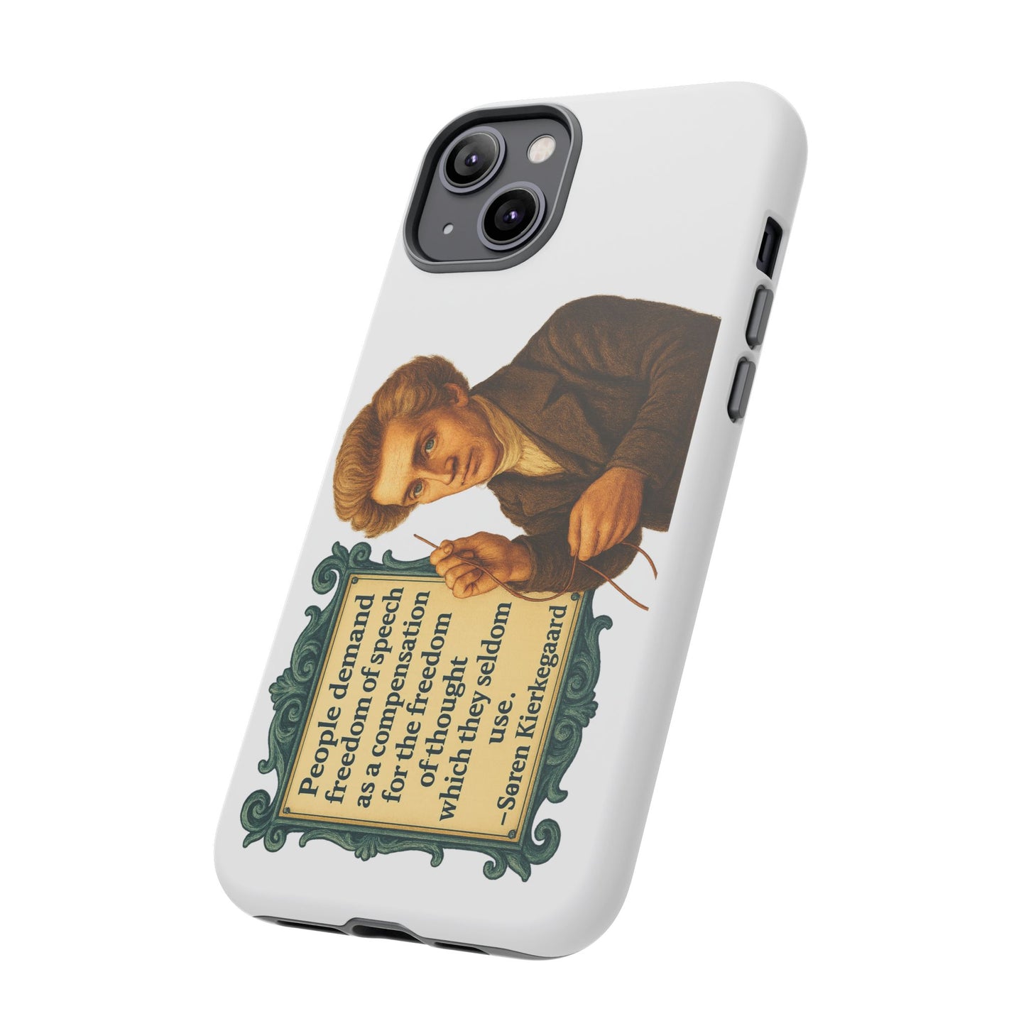 Kierkegaard Phone Case