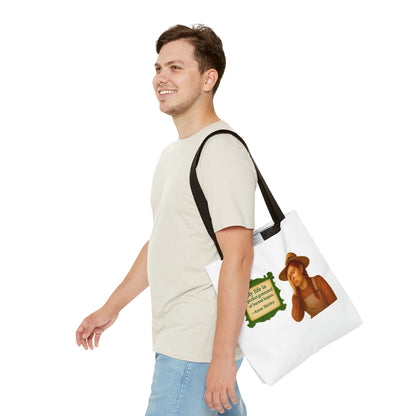 Anne Shirley Tote Bag - The Snarky Spinster, Book Lover Gift, Funny Library Bag, Reading Accessory, Literary Pun Design, Gifts for Readers