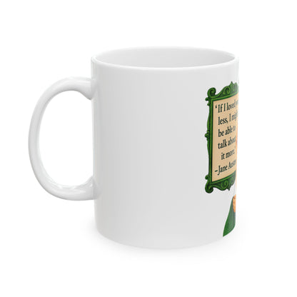 The Austen Ceramic Mug - Fun Coffee Cup for Artists, Unique Gift for Craft Lovers, Perfect for Birthdays, Anniversaries, and [...]