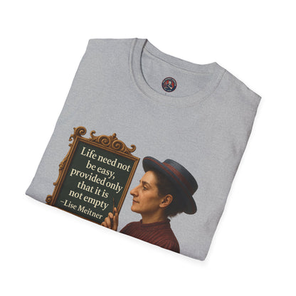 Unisex Softstyle T-Shirt - Lise Meitner, Inspirational Tee, Gift for Activists, Comfortable Everyday Wear, Perfect for Celebrations