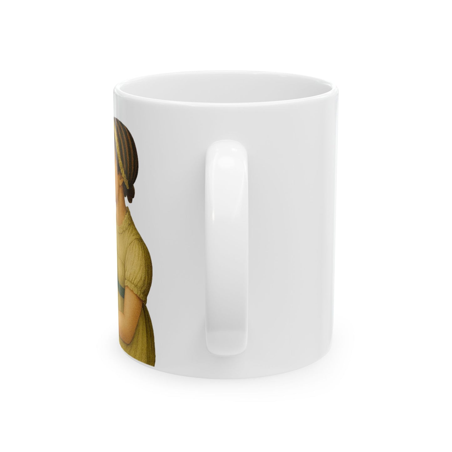 The Austen Ceramic Mug - Fun Coffee Cup for Artists, Unique Gift for Craft Lovers, Perfect for Birthdays, Anniversaries, and [...]