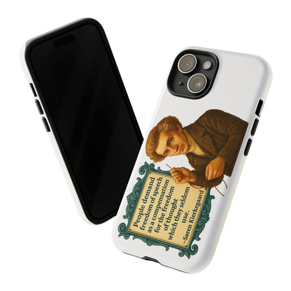 Kierkegaard Phone Case