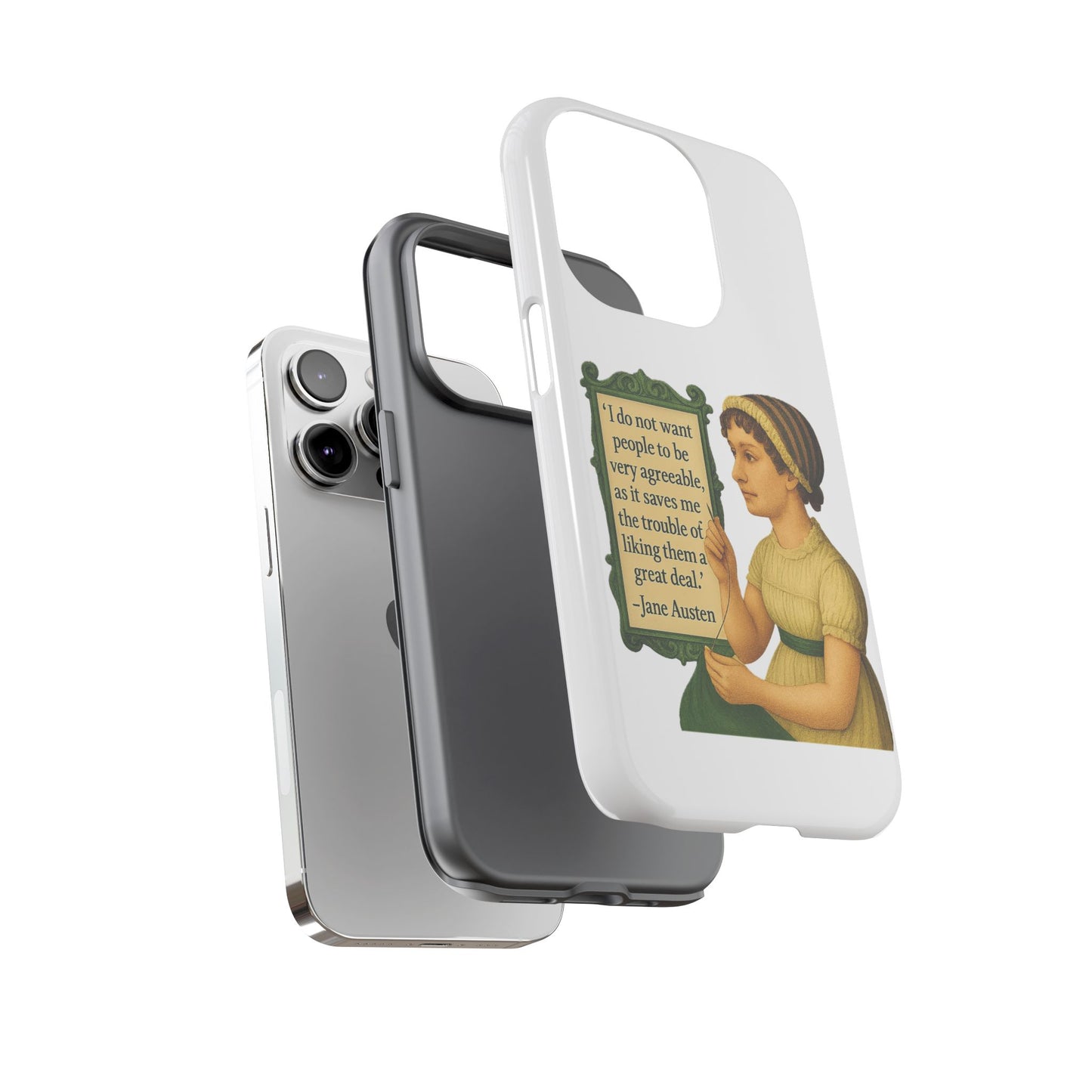 Jane Austen Phone Case