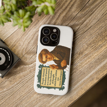 Kierkegaard Phone Case