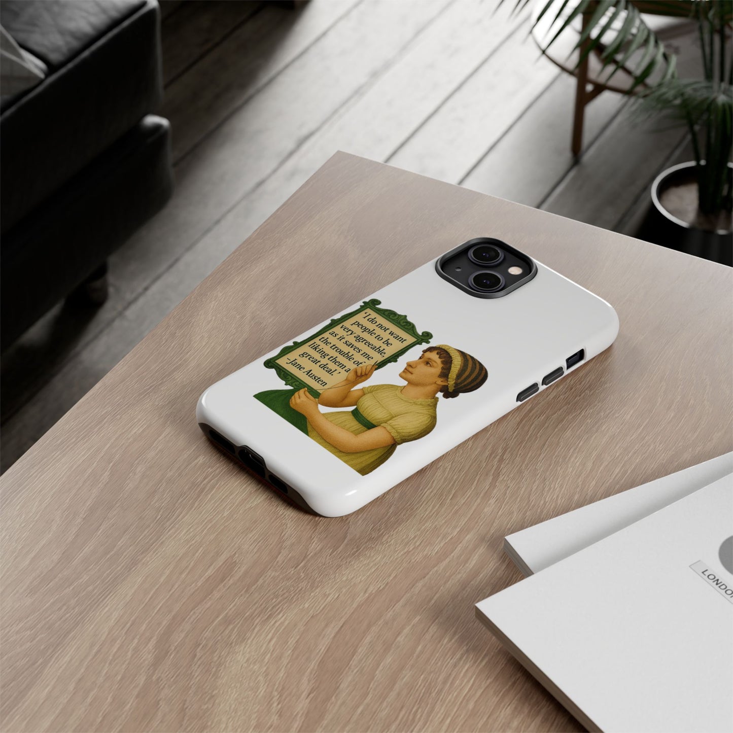 Jane Austen Phone Case