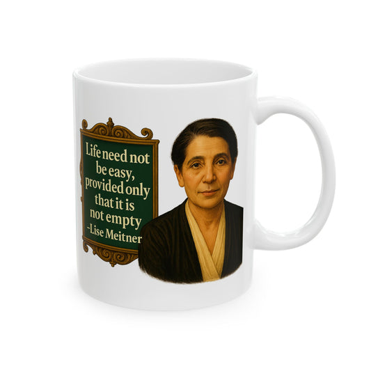 The Meitner Ceramic Mug - Fun Coffee Cup for Artists, Unique Gift for Craft Lovers, Perfect for Birthdays, Anniversaries, and [...]