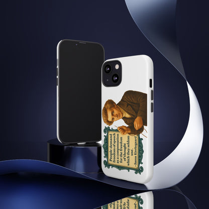 Kierkegaard Phone Case
