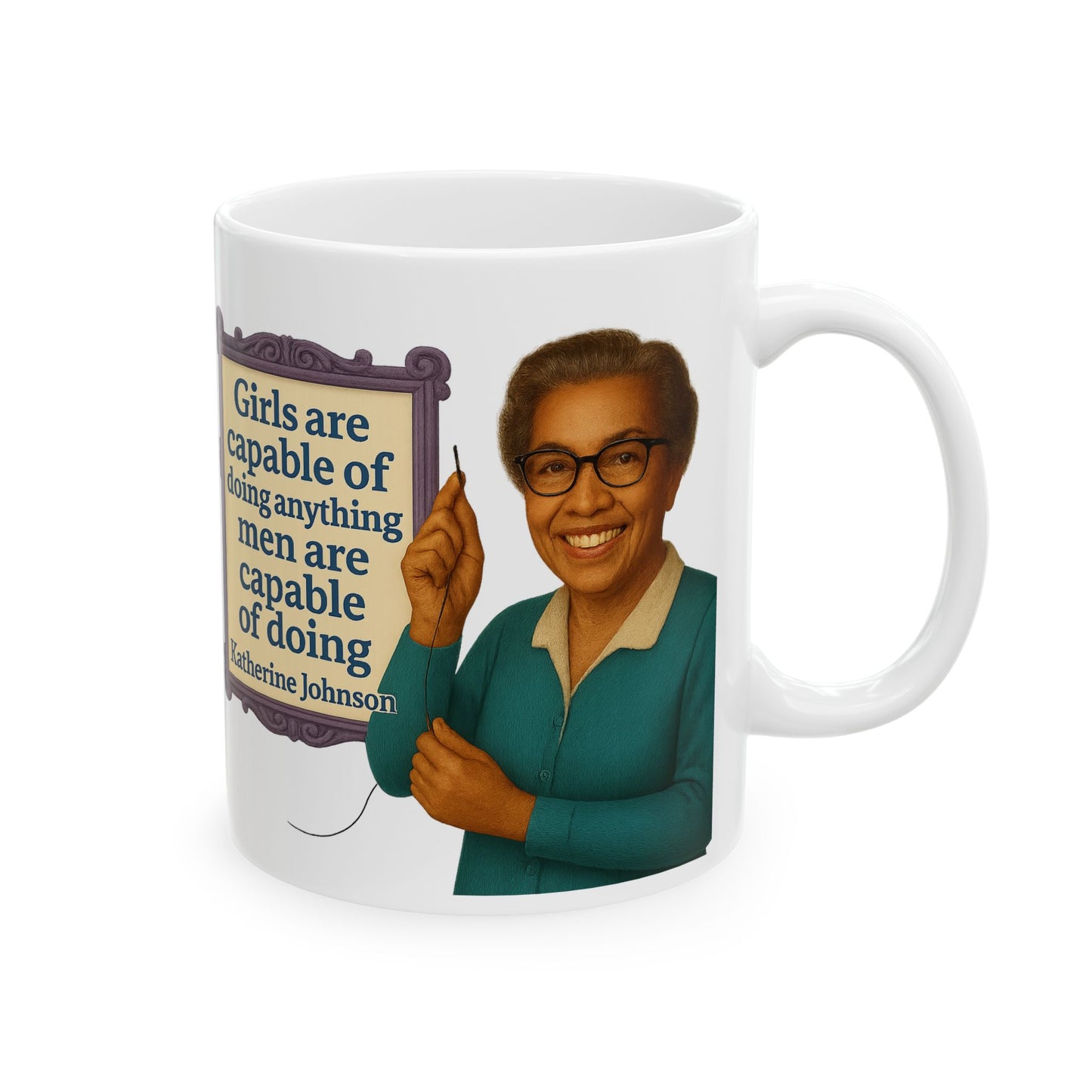 The Johnson Ceramic Mug - Fun Coffee Cup for Artists, Unique Gift for Craft Lovers, Perfect for Birthdays, Anniversaries, and [...]