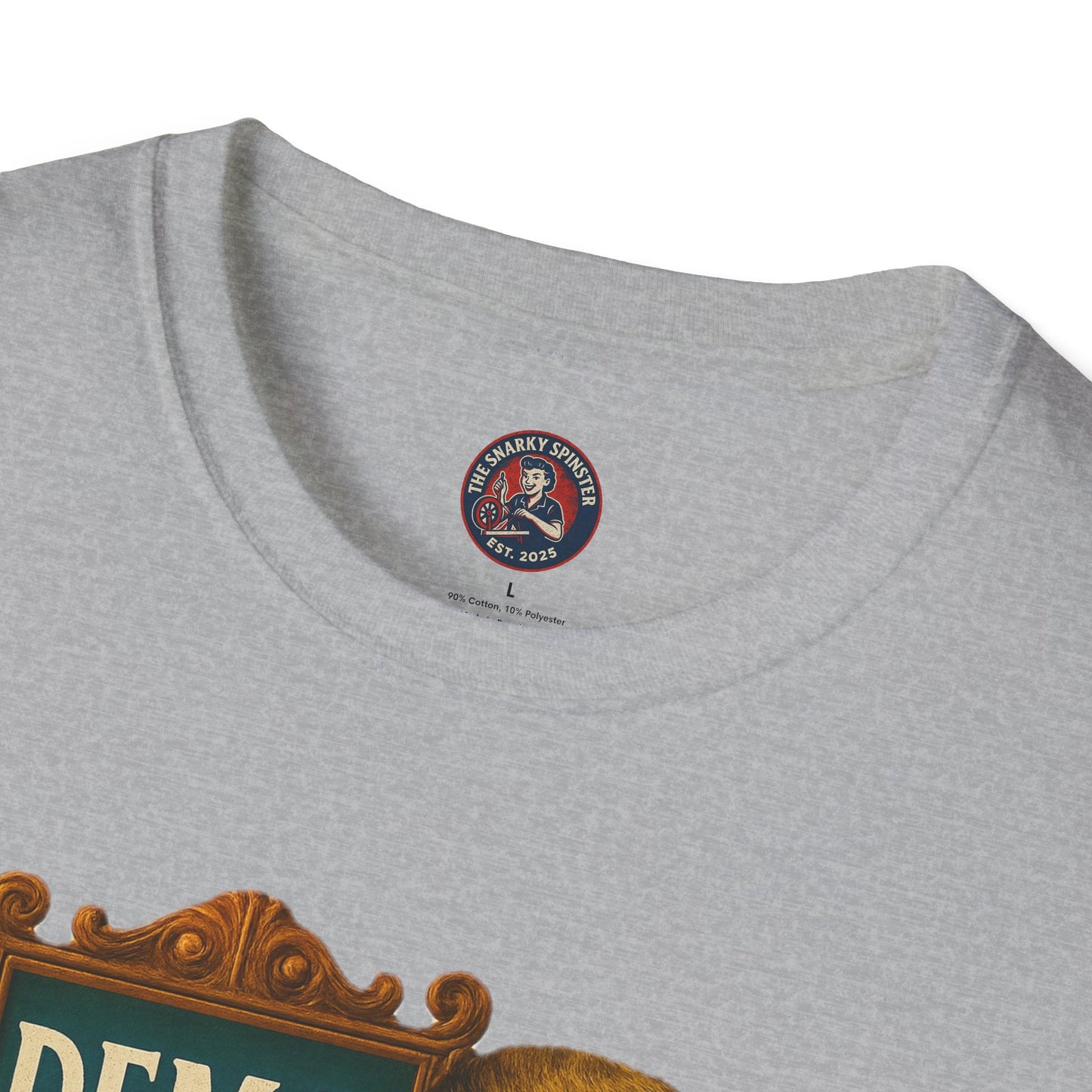 Unisex Softstyle T-Shirt - Democrat, Inspirational Tee, Gift for Activists, Comfortable Everyday Wear, Perfect for Celebrations