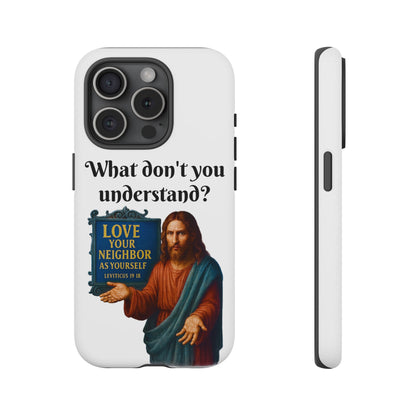 JC Frustrated Phone Case, Let Freedom Ring, American Pride Accessories, Gift for Veterans, 4th of July Decoration, Flag Lover's Case