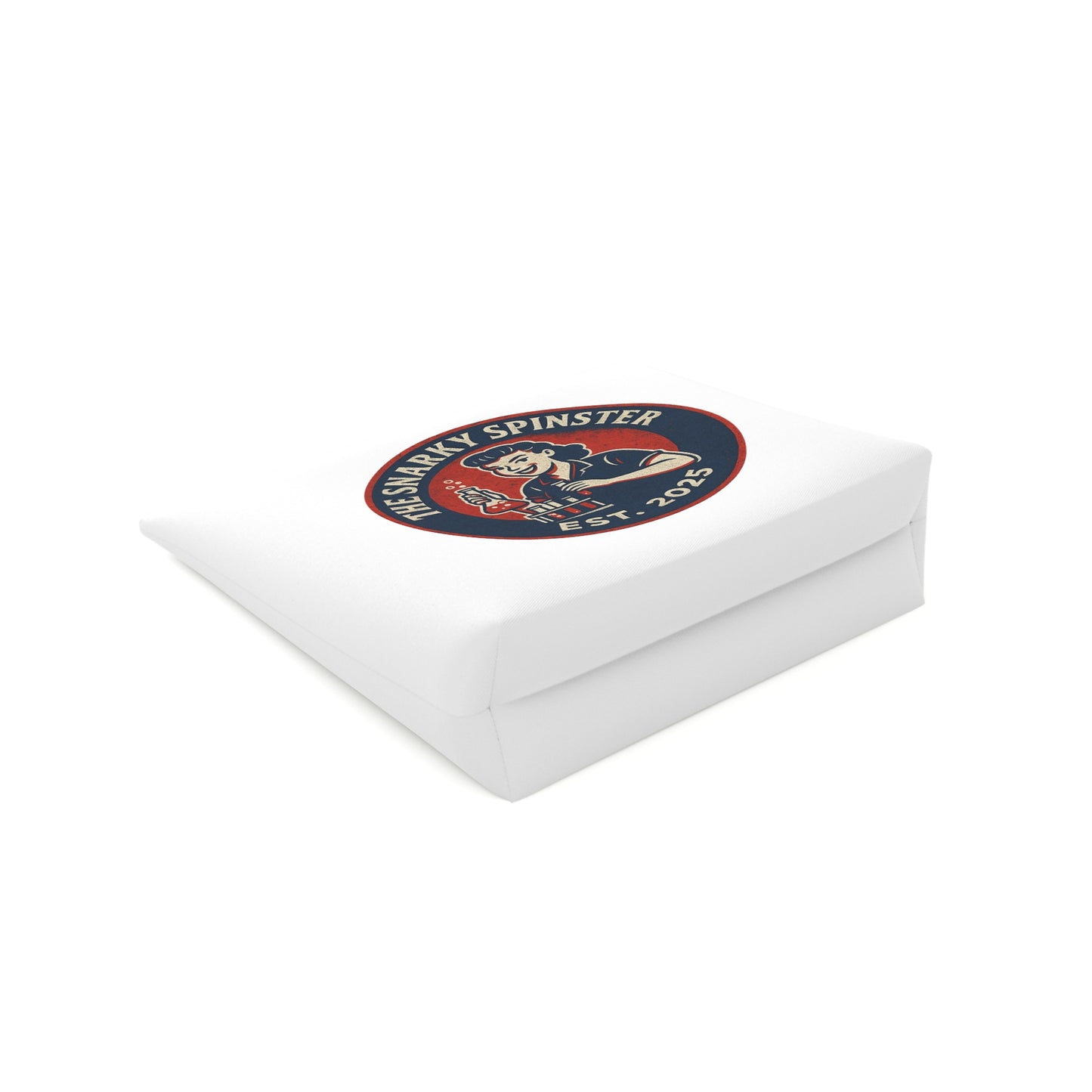 BioChem Snarky Spinster Cosmetic Bag - Fun Makeup Pouch for Artsy Women, Gift for Friends, Travel Organizer, Birthday Present, Holiday Essentials