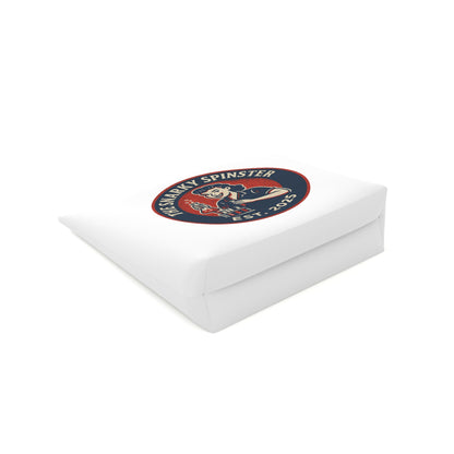 BioChem Snarky Spinster Cosmetic Bag - Fun Makeup Pouch for Artsy Women, Gift for Friends, Travel Organizer, Birthday Present, Holiday Essentials