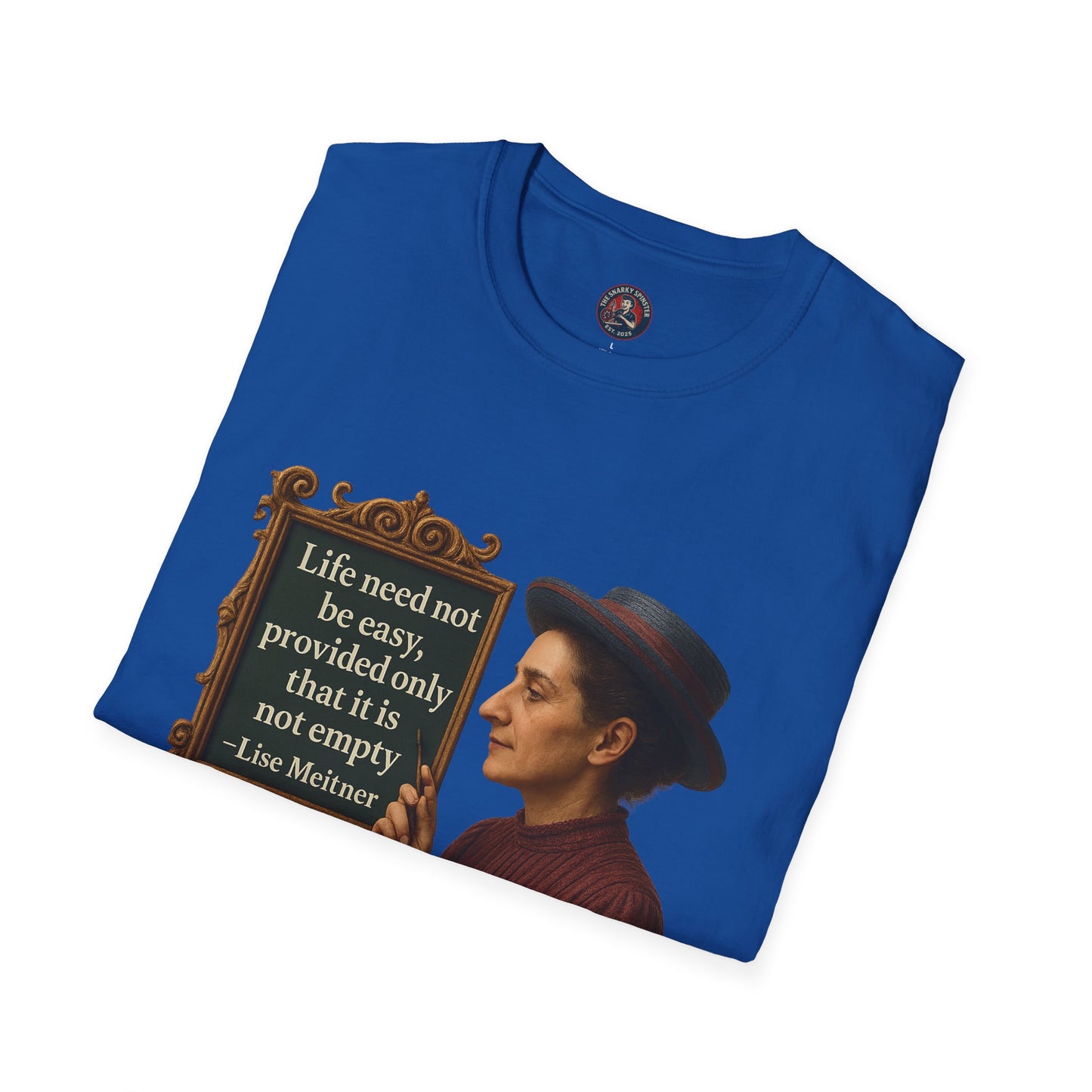 Unisex Softstyle T-Shirt - Lise Meitner, Inspirational Tee, Gift for Activists, Comfortable Everyday Wear, Perfect for Celebrations