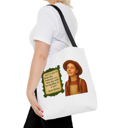 Anne Shirley Tote Bag - The Snarky Spinster, Book Lover Gift, Funny Library Bag, Reading Accessory, Literary Pun Design, Gifts for Readers