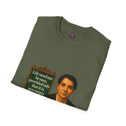 Unisex Softstyle T-Shirt - Lise Meitner, Inspirational Tee, Gift for Activists, Comfortable Everyday Wear, Perfect for Celebrations