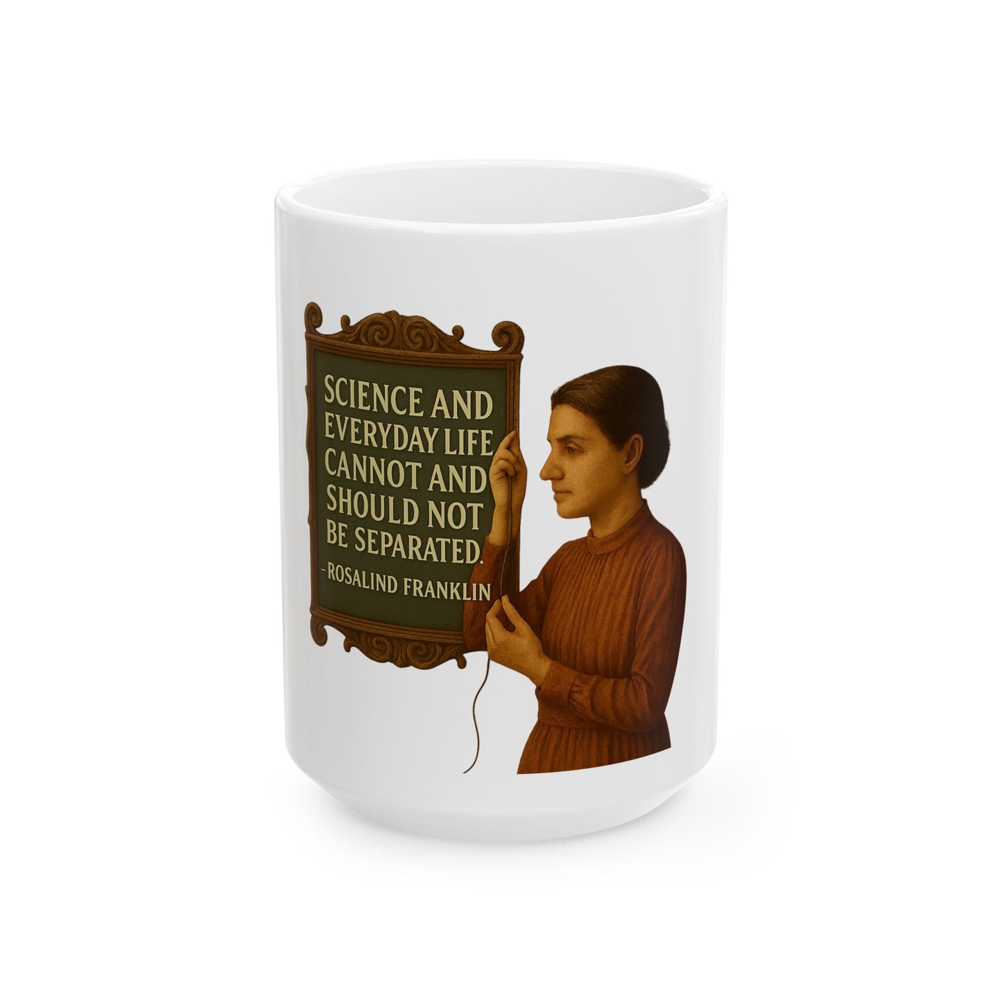 The Franklin Ceramic Mug - Fun Coffee Cup for Artists, Unique Gift for Craft Lovers, Perfect for Birthdays, Anniversaries, and [...]