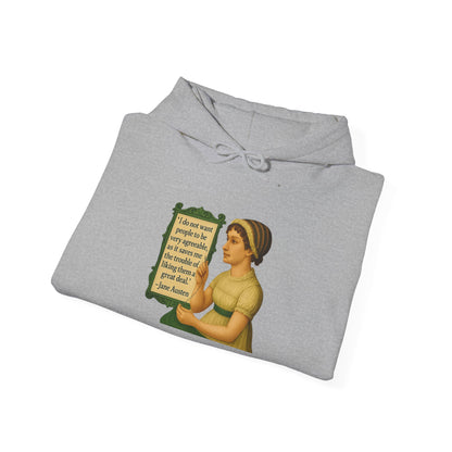 Austen Sweatshirt - Unisex Cozy Hoodie, Inspirational Gift, Everyday Style, Casual Wear, Art Design