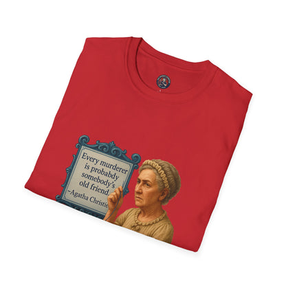 Agatha Christie Quote T-Shirt, Mystery Lover Gift, Book Lover Tee, Literary Tshirt, Reader Shirt