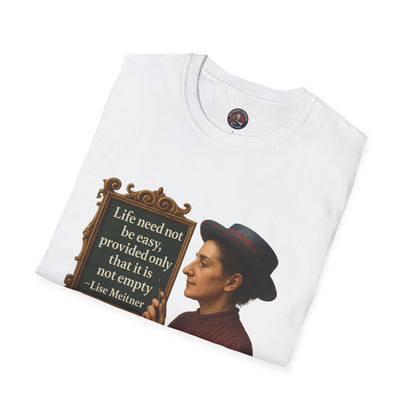 Unisex Softstyle T-Shirt - Lise Meitner, Inspirational Tee, Gift for Activists, Comfortable Everyday Wear, Perfect for Celebrations