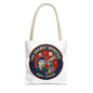 Copy of Patriotic Snarky Spinster Tote Bag - Fun Grocery Bag, Gift for Feminists, Retro Style, Sustainability, Everyday Use