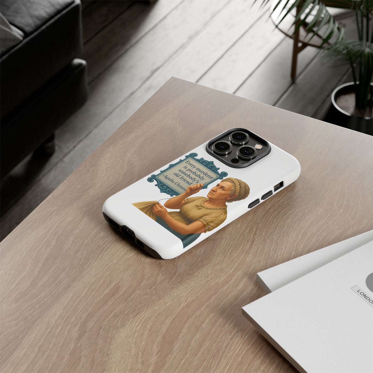 Agatha Christie Phone Case