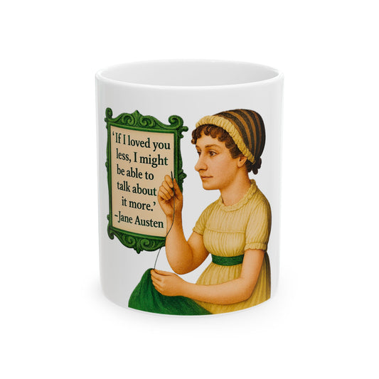 The Austen Ceramic Mug - Fun Coffee Cup for Artists, Unique Gift for Craft Lovers, Perfect for Birthdays, Anniversaries, and [...]