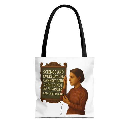 Franklin Tote Bag, Vintage Americana Style, Ideal for, Shopping, Travel, Eco-Friendly Bag