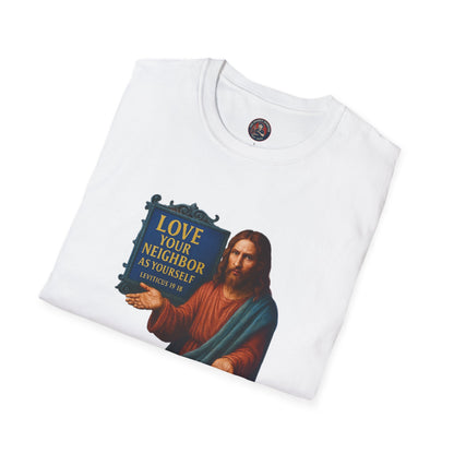 Unisex Softstyle T-Shirt - Frustrated JC, Inspirational Tee, Gift for Activists, Comfortable Everyday Wear, Perfect for Celebrations