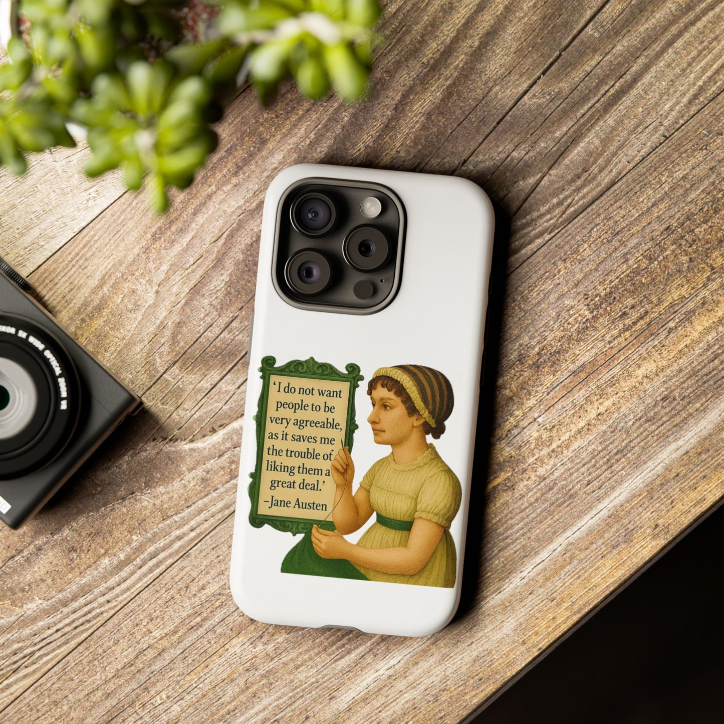 Jane Austen Phone Case