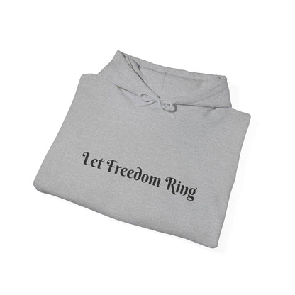 Freedom Ring Sweatshirt - Unisex Cozy Hoodie, Inspirational Gift, Everyday Style, Casual Wear, Art Design