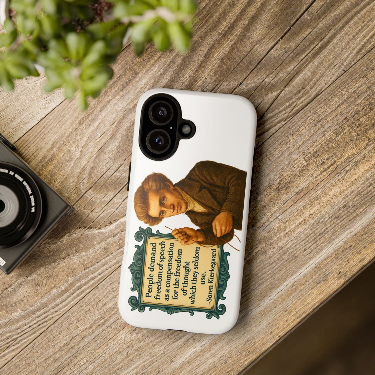 Kierkegaard Phone Case