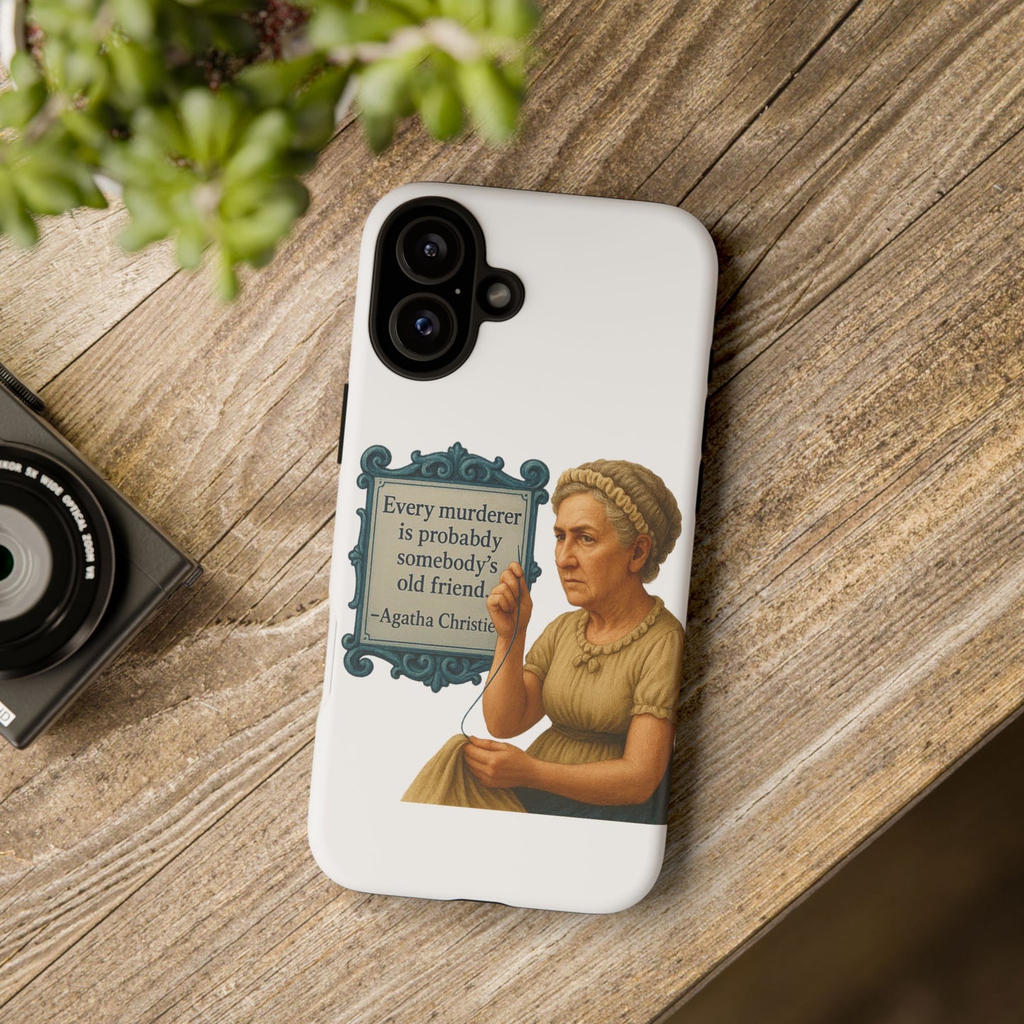Agatha Christie Phone Case