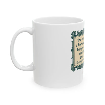 The Parker Ceramic Mug - Fun Coffee Cup for Artists, Unique Gift for Craft Lovers, Perfect for Birthdays, Anniversaries, and [...]