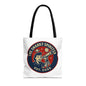Copy of Patriotic Snarky Spinster Tote Bag - Fun Grocery Bag, Gift for Feminists, Retro Style, Sustainability, Everyday Use
