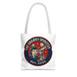 Copy of Patriotic Snarky Spinster Tote Bag - Fun Grocery Bag, Gift for Feminists, Retro Style, Sustainability, Everyday Use