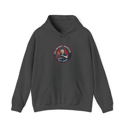 Snarky Spinster Logo Sweatshirt - Unisex Cozy Hoodie, Inspirational Gift, Everyday Style, Casual Wear, Art Design
