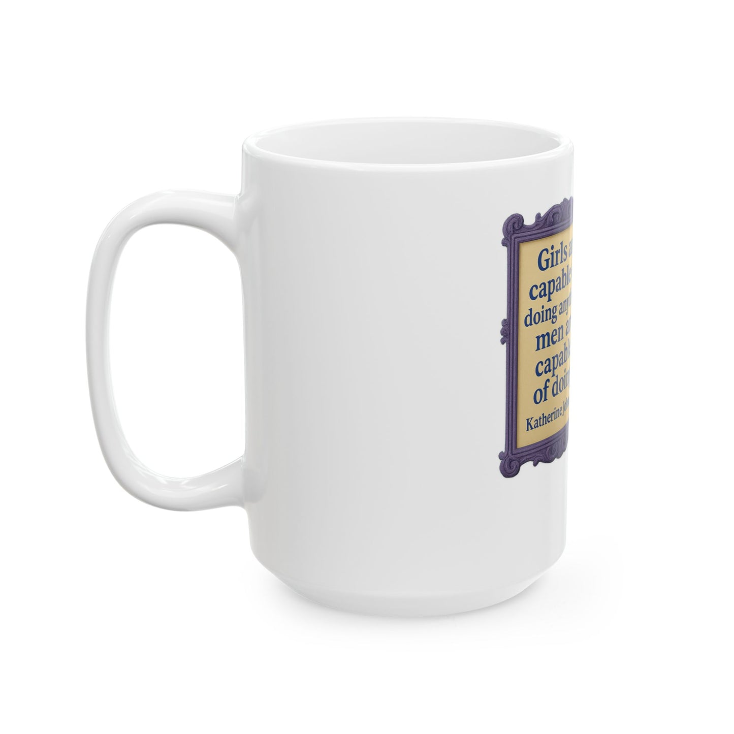 The Johnson Ceramic Mug - Fun Coffee Cup for Artists, Unique Gift for Craft Lovers, Perfect for Birthdays, Anniversaries, and [...]