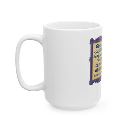The Johnson Ceramic Mug - Fun Coffee Cup for Artists, Unique Gift for Craft Lovers, Perfect for Birthdays, Anniversaries, and [...]