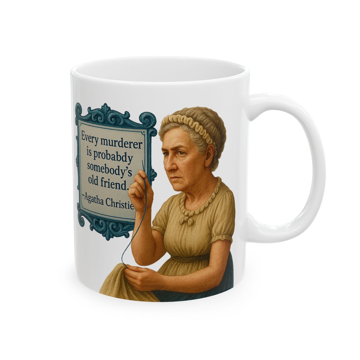 The Christie Ceramic Mug - Fun Coffee Cup for Artists, Unique Gift for Craft Lovers, Perfect for Birthdays, Anniversaries, and [...]