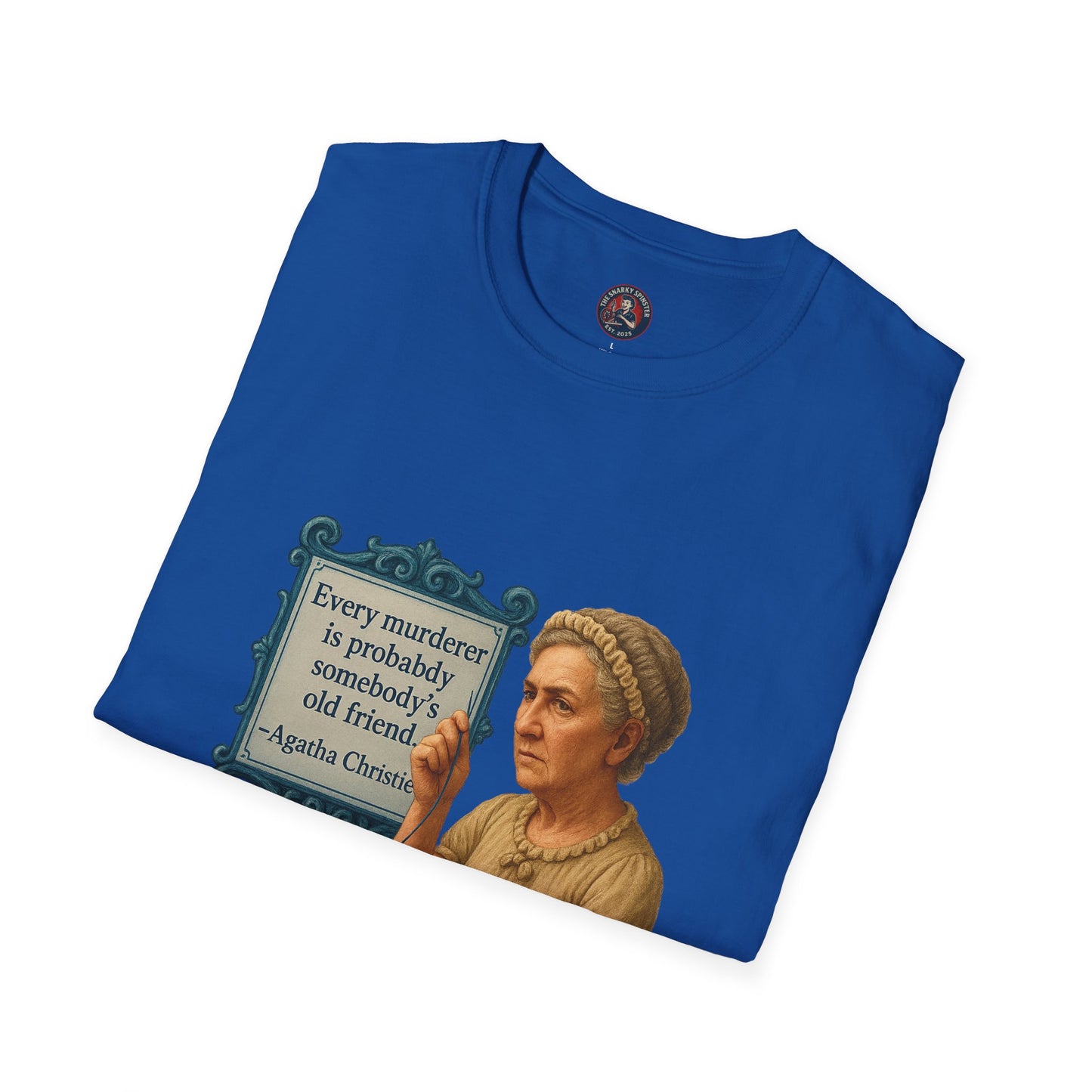 Agatha Christie Quote T-Shirt, Mystery Lover Gift, Book Lover Tee, Literary Tshirt, Reader Shirt
