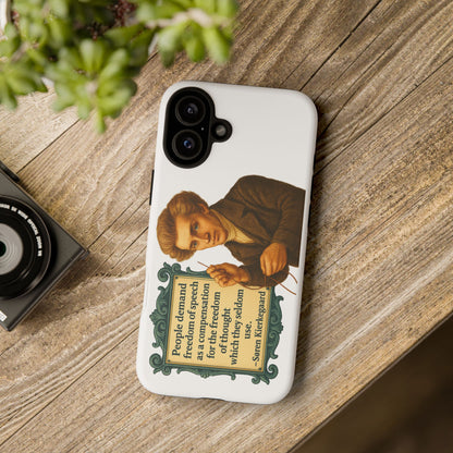 Kierkegaard Phone Case