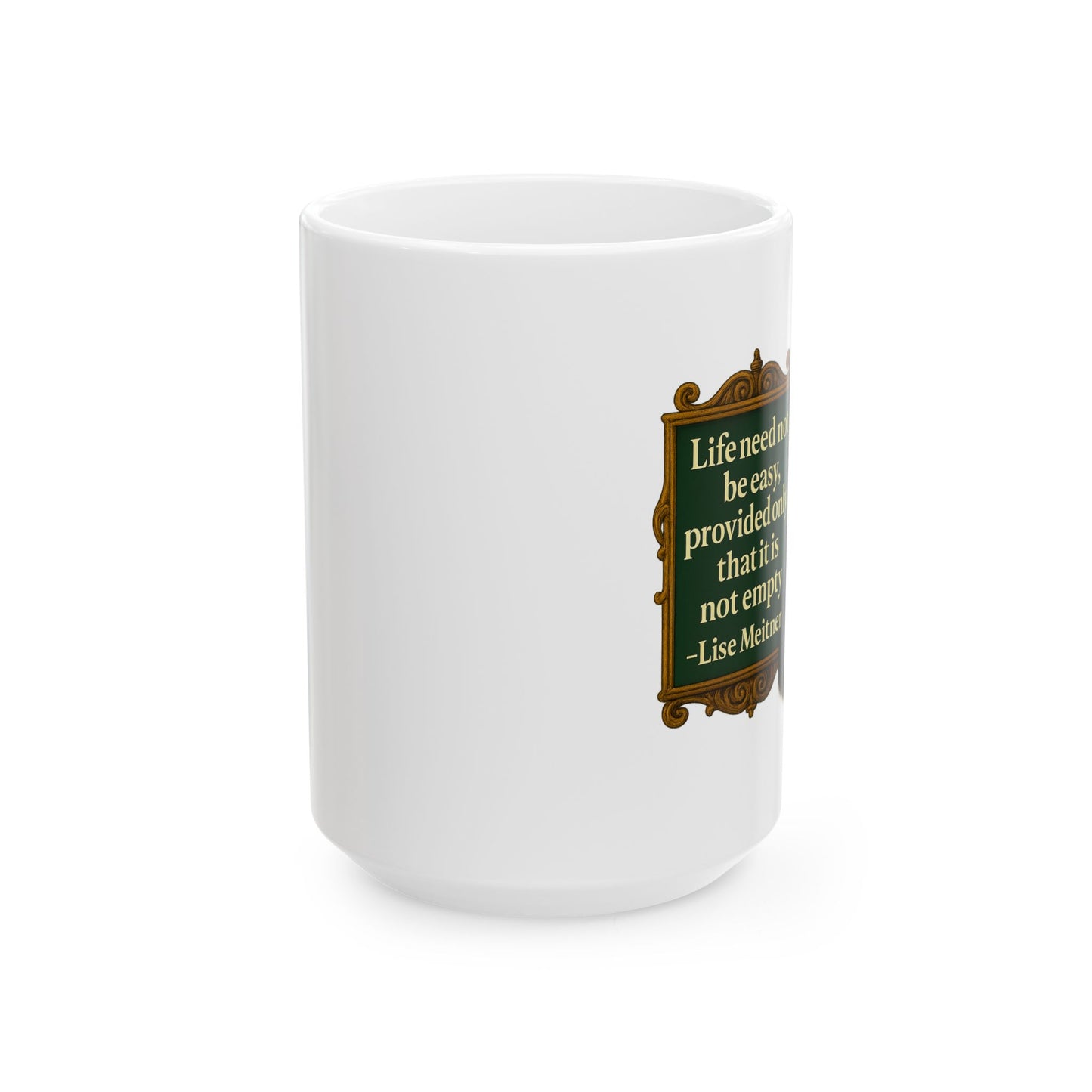 The Meitner Ceramic Mug - Fun Coffee Cup for Artists, Unique Gift for Craft Lovers, Perfect for Birthdays, Anniversaries, and [...]