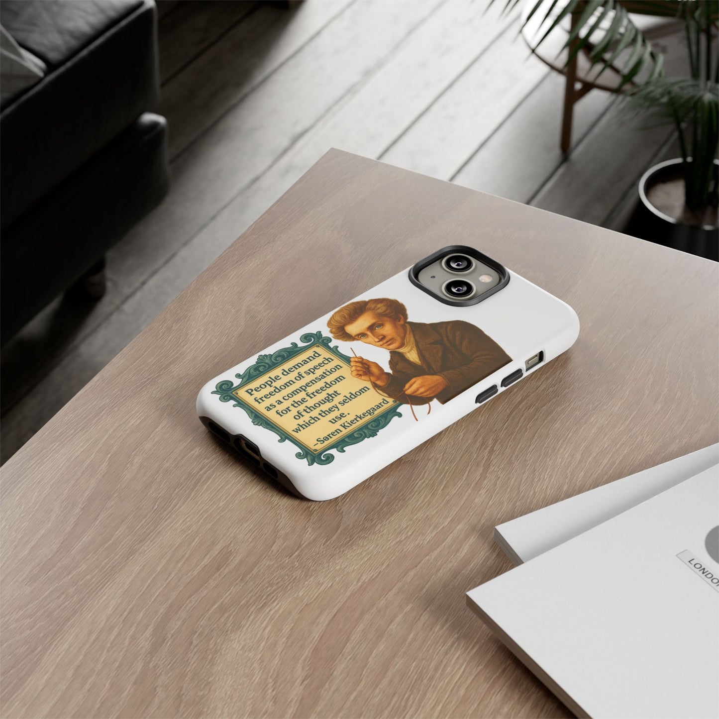 Kierkegaard Phone Case